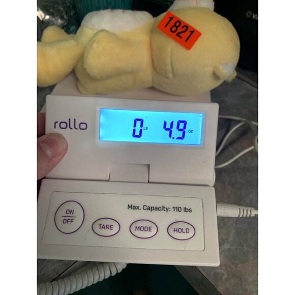 Vintage 2004 Care Bears Baby Plush Toy 9" Sunshine Yellow Smiling Sun Design Hea - Picture 8 of 8